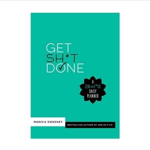 New! Get S#it Done Zen AF Daily Planner Journal Notebook 📓